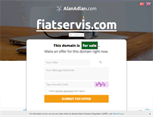 Tablet Screenshot of fiatservis.com
